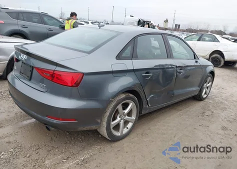 2016 Audi A3 2.0T Premium z USA, uszkodzony, nr VIN WAUB8GFF2G1030088